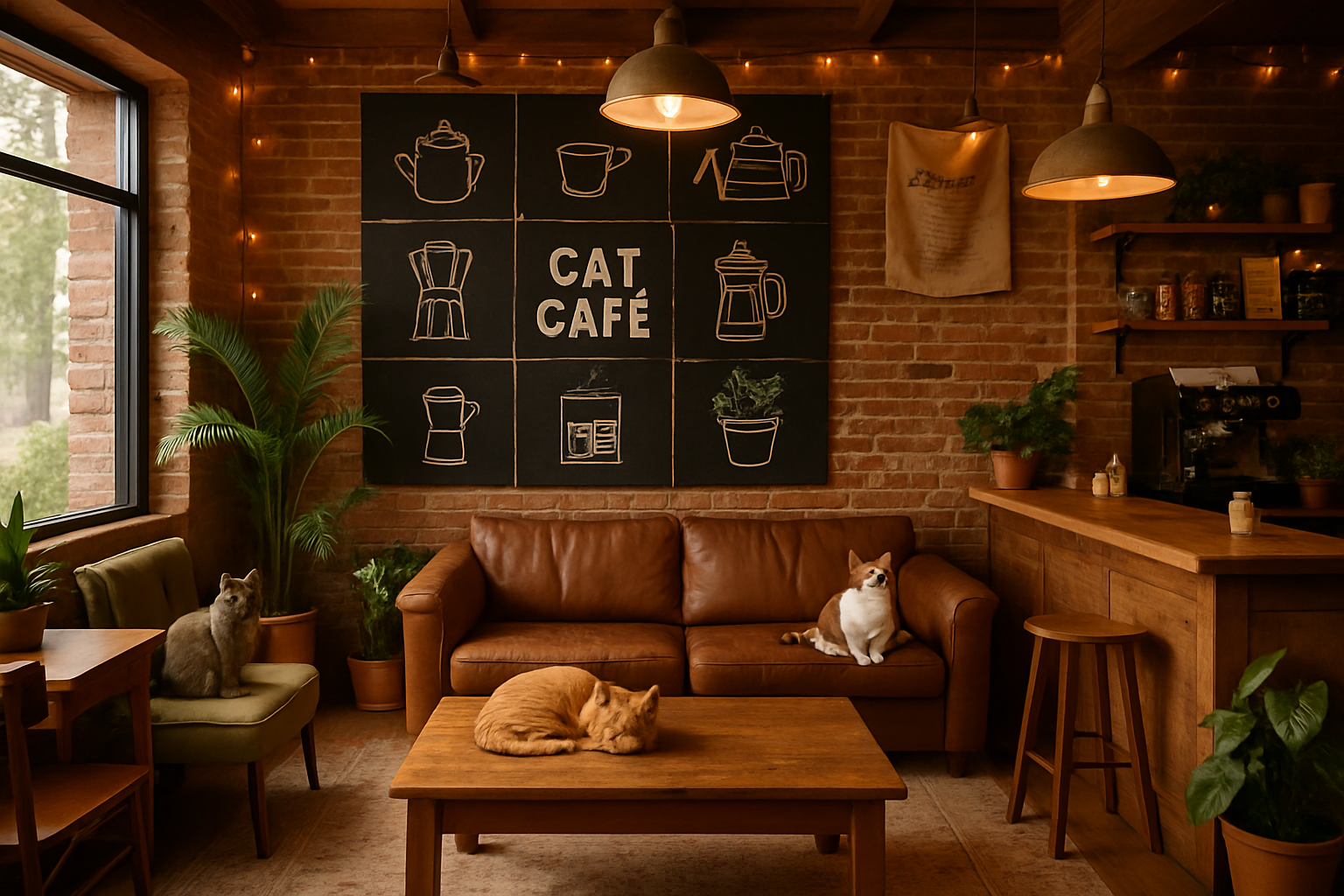 安安Cafe店內環境